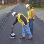 TransTech PQI 380 non-nuclear pavement quality indicator, asphalt density gauge, groff equipment