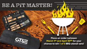 Place an order on our eportal to enter our BBQ pit master giveaway!.