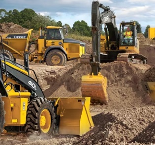 John Deere Heavy Construction Equipment for Rent